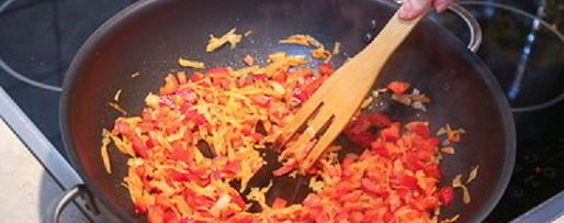 Шаг 4: печеночного торта с баклажанами