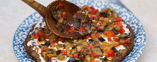 Шаг 5: печеночного торта с баклажанами