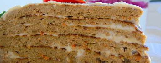 Шаг 7: печеночного торта с гречневой мукой