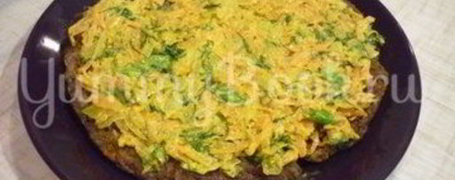 Шаг 16: печеночного торта с зеленью и помидорами