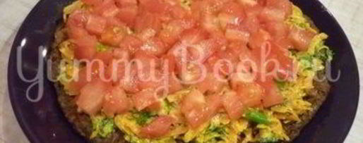 Шаг 17: печеночного торта с зеленью и помидорами