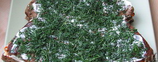 Шаг 11: печеночного торта в виде елочки