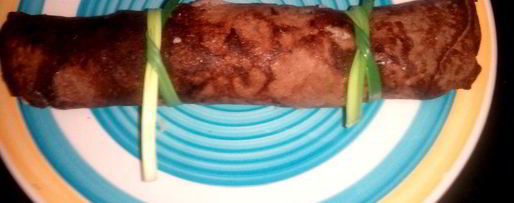 Шаг 5: печеночных рулетиков