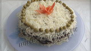 Рецепт Торта из печени