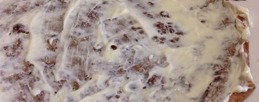 Шаг 13: торта из печеночных блинов весна шагает по планете