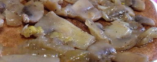 Шаг 16: торта из печеночных блинов весна шагает по планете