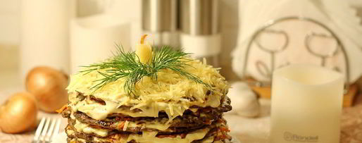 Шаг 8: закусочного печеночного торта