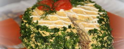 Шаг 7: закусочного печеночного тортика