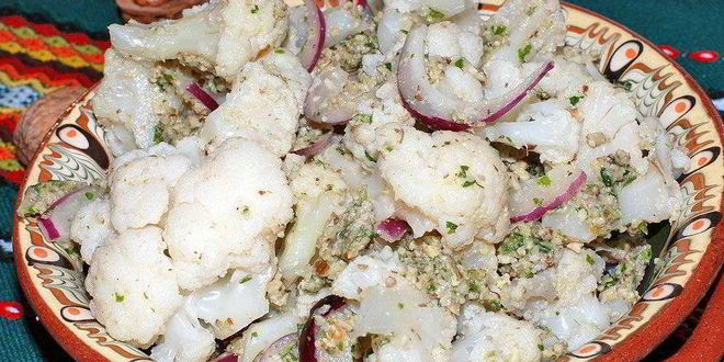 Рецепт пхалей из капусты