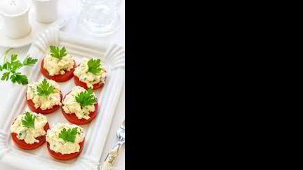 Рецепт Помидоров с сыром и чесноком