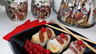 Рецепт Банановых спринг-роллы