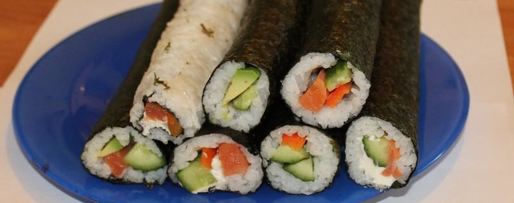 Шаг 8: домашних роллов и нигири суши