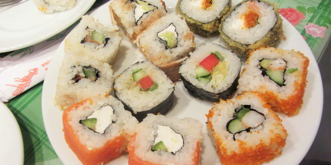 Рецепт домашних роллов калифорния