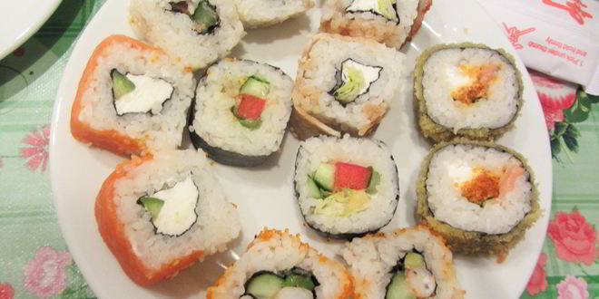 Рецепт домашних роллов калифорния