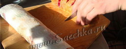 Шаг 5: горячих роллов сяке харумаки