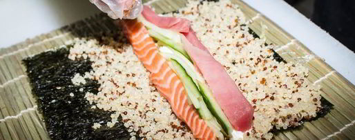 Шаг 5: киноа ролл