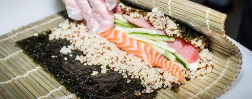 Шаг 6: киноа ролл