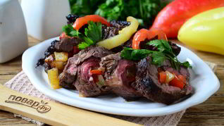 Рецепт Мясных роллов, фаршированных овощами