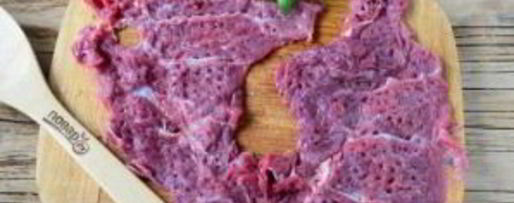 Шаг 1: мясных роллов, фаршированных овощами