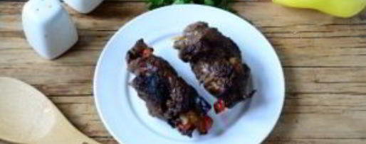 Шаг 9: мясных роллов, фаршированных овощами