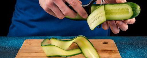 Шаг 3: огуречных роллов с креветками