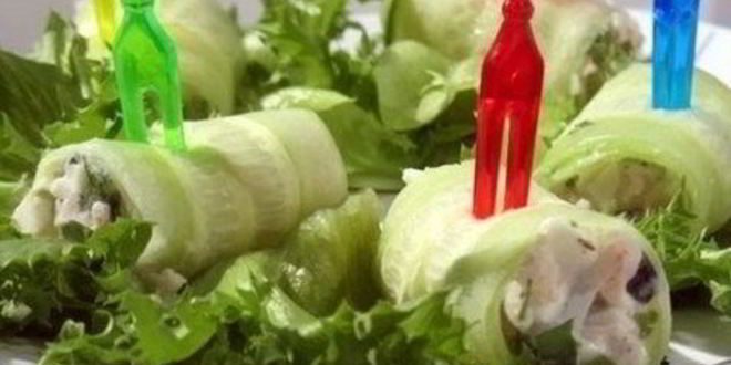 Рецепт огуречных роллов