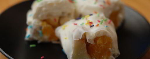 Шаг 7: рисовых фруктовых роллов