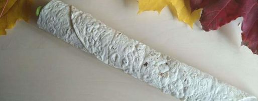 Шаг 8: ролла с печенью трески