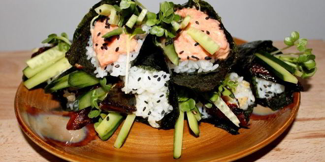 Рецепт ролла с угрем