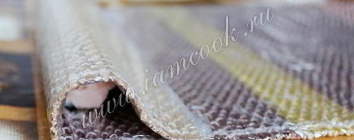 Шаг 4: ролла цветок с огурцом и лососевым маслом