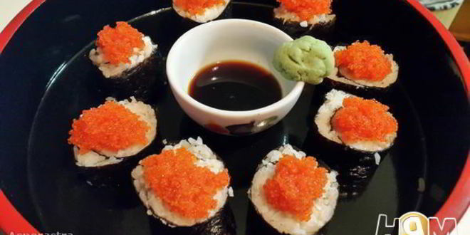 Рецепт роллов home-made