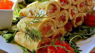 Рецепт Роллов из омлета