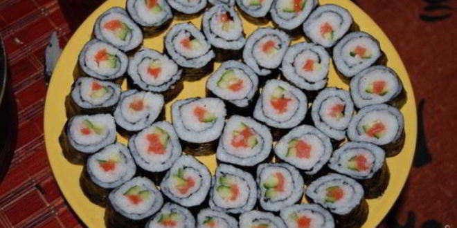 Рецепт роллов по-домашнему