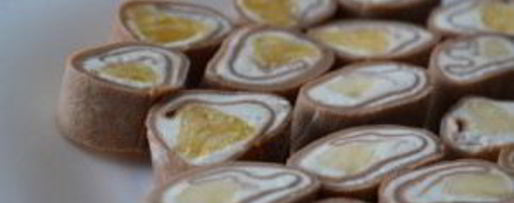 Шаг 4: роллов с фруктами