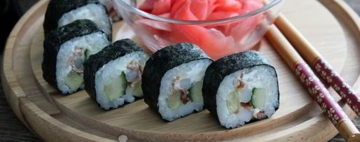 Шаг 13: роллов с кальмаром и беконом