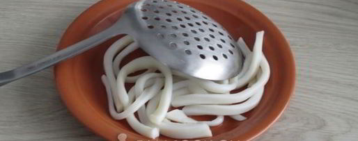 Шаг 6: роллов с кальмаром и беконом