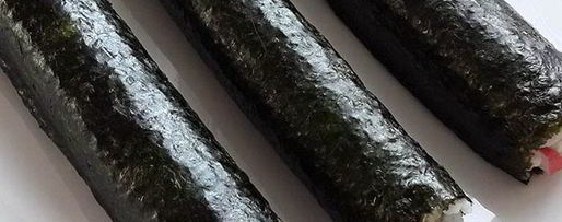 Шаг 4: роллов с крабовым мясом и семгой