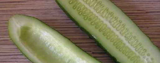 Шаг 2: роллов с креветками в огурцах