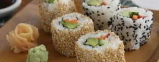 Шаг 6: роллов с кунжутом