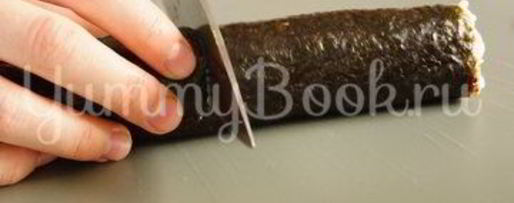 Шаг 10: роллов с лососем и филадельфией