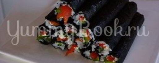 Шаг 11: роллов с лососем и филадельфией