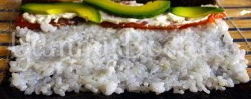 Шаг 6: роллов с лососем и филадельфией