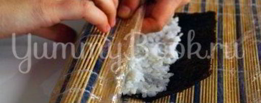 Шаг 8: роллов с лососем и филадельфией