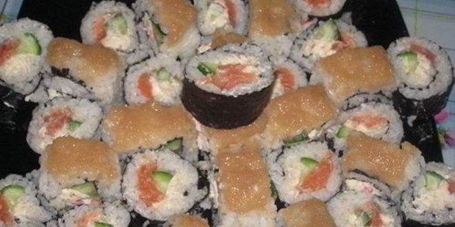 Рецепт роллов с нежным творожным сыром