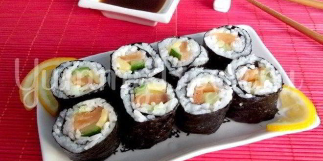 Рецепт роллов с семгой