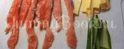 Шаг 1: роллов с семгой