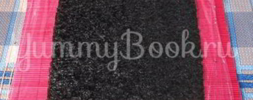 Шаг 3: роллов с семгой