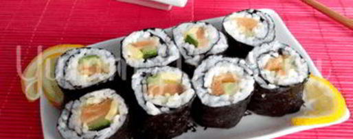 Шаг 8: роллов с семгой