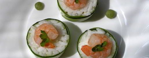 Шаг 8: роллов с тунцом и креветками