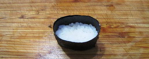 Шаг 10: роллов сашими, гунканмаки